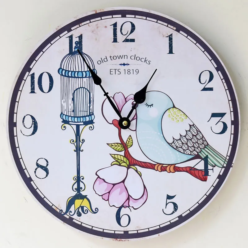Европейские беззвучные настенные часы большой механизм Saat Reloj кухонные фонарик в