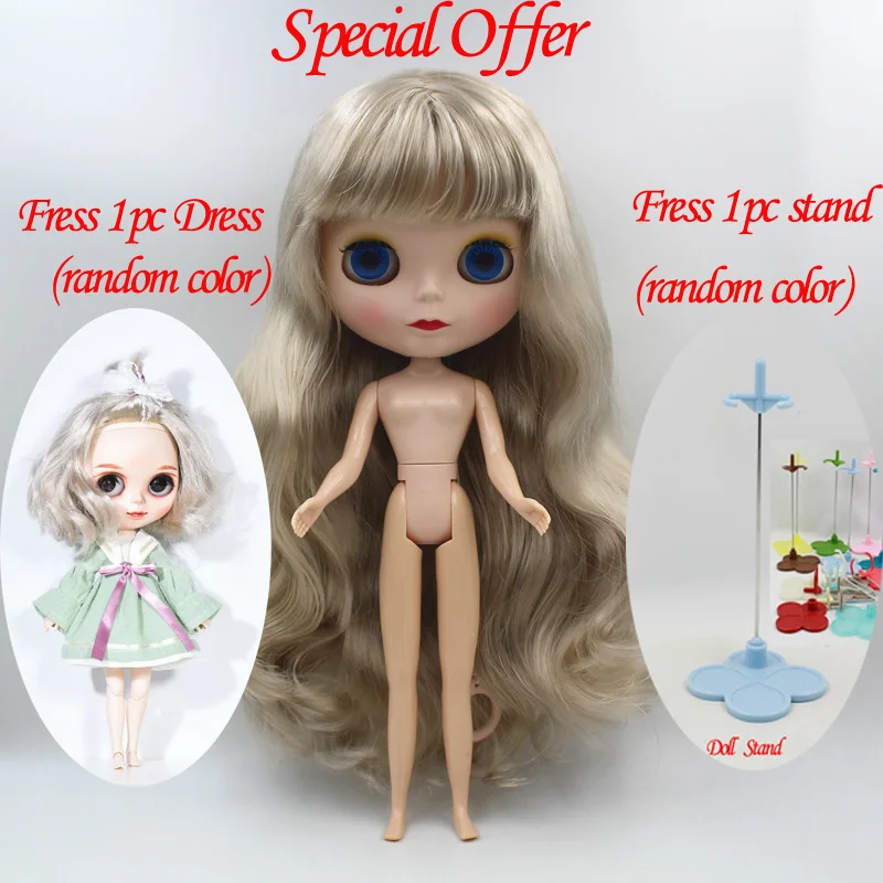 

Free Shipping Special offer price NO.3 Top discount DIY Nude Blyth Doll limited gift special price cheap offer toy