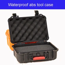 Высококачественный защитный инструментальный чехол toolbox чемодан ударопрочный герметичный водонепроницаемый корпус камеры с предварительно вырезанной поролоновой подкладкой