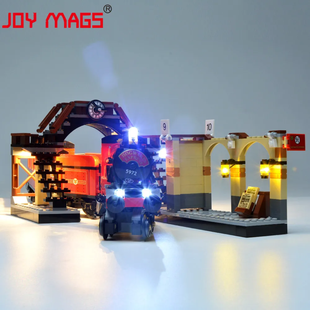 Комплект со светодиодсветильник кой JOY MAGS для 75955 хогварт набор Экспресс