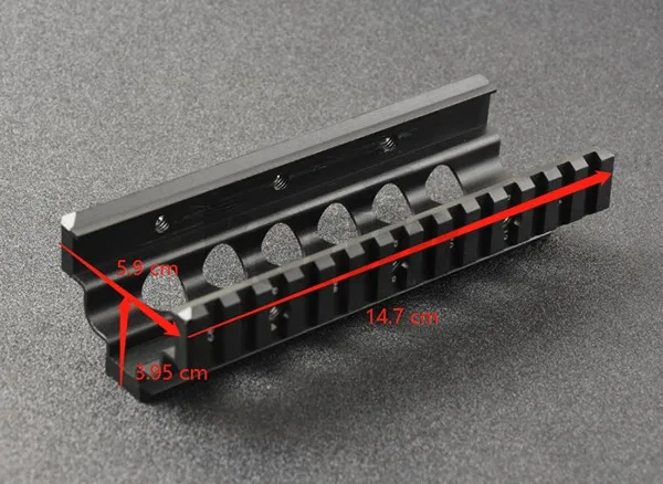 M249 нижнее и верхнее крепление для прицела Handguard 6 шт. система рельсов RIS Quad рейка cnc M8189