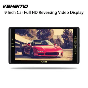 

Vehemo 9" TFT-LCD Car Headrest Monitor Two-Way Video Player Monitor Portable Headrest Dvd Player Hands-Free Call Digital TV