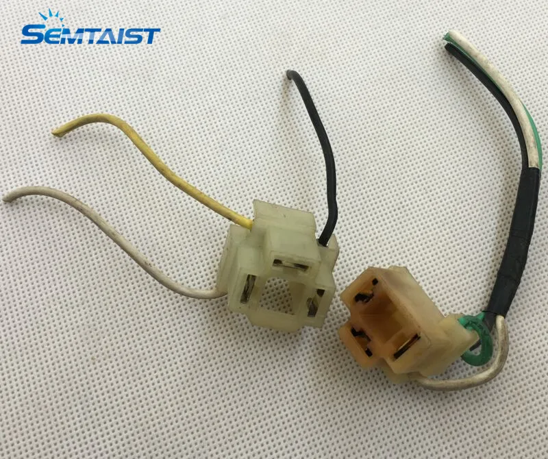 

semtaist 2 x Genuine OEM Original H4 Wiring Harness Cord Cable Plug H4 wire plug (used) free shipping post