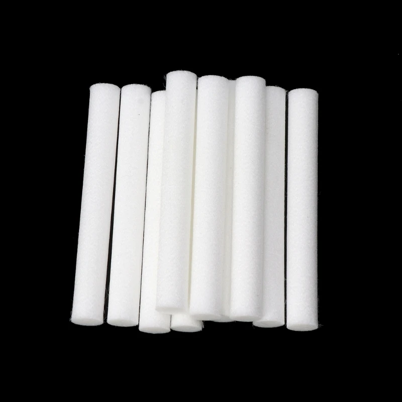 

10Pcs 8mmx64mm Humidifiers Filters Cotton Swab for Humidifier Aroma Diffuser