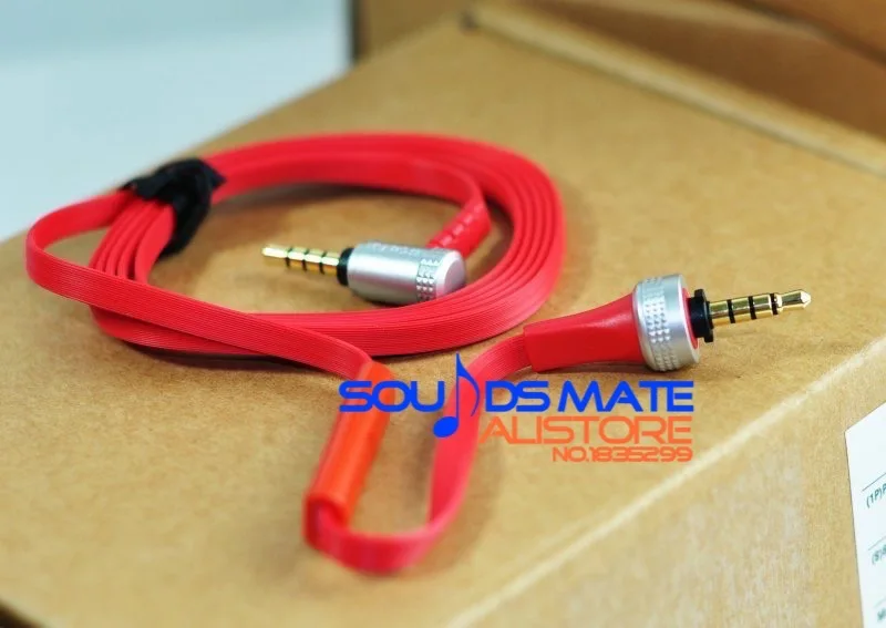 Красный аудио кабель для sony Mdr X10 XB920 XB910 наушники гарнитура с микрофоном пульт дистанционного управления