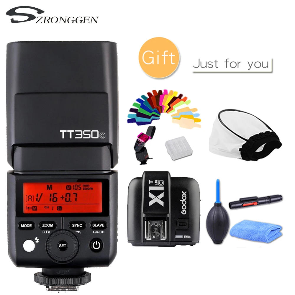 Godox Mini Speedlite TT350S TT350N TT350C TT350O Camera Flash TTL HSS