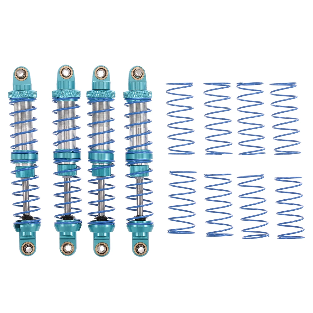 

4pcs 90mm Metal Shock Absorber Damper for 1:10 Traxxas RC Car HSP Redcat RC4WD Tamiya Axial SCX10 D90 HPI RC Crawler
