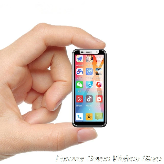 Pocke Mini 4G смартфон Melrose 2019 отпечатков пальцев ID ультратонкий 3 4 дюймов MTK6739 1 ГБ 8 Android