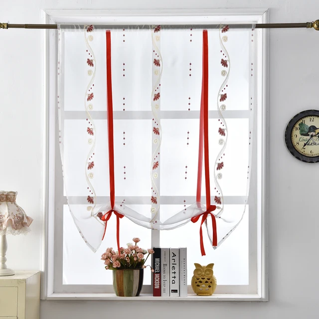 US $6.89 49% OFF|Floral römische vorhänge küche tür gardinen heimtextilien kurze tüll band fenster vorhänge moderne gewebe voile in Floral ... US $6.89 49% OFF|Floral römische vorhänge küche tür gardinen heimtextilien kurze tüll band fenster vorhänge moderne gewebe voile in Floral ...