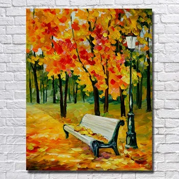 

Chinese Oil Painting Hand Painted Scenery Wall Pictures for Living Room Decor Palette Knife Painting no Framed Big Size