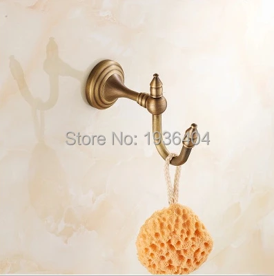 

High Quality Door Hooks Wall Mounted Antique Brass Finish Sanitary Ware Robe Hook H013