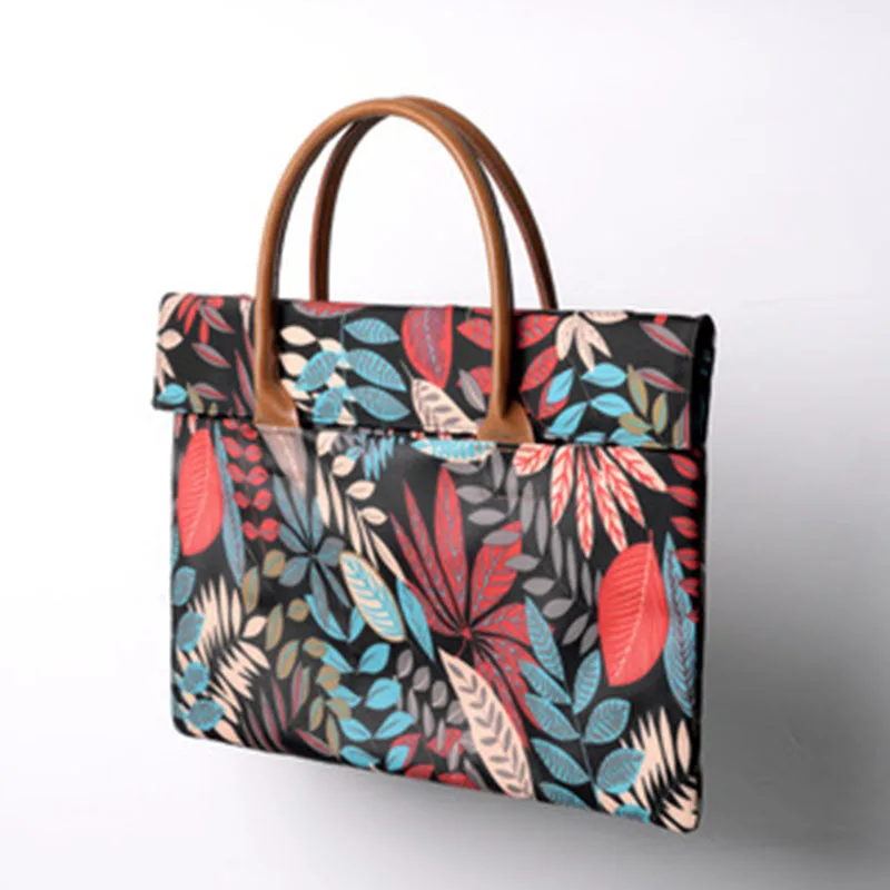 2019 New Laptop Bag11 12 13 Inch Messenger Floral Handbag Case For MacBook Air Pro 15.6 Laptop Seleeve For Women Free Shipping (4)
