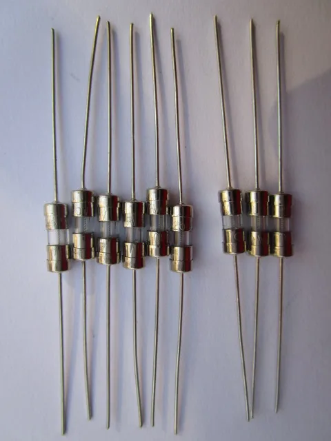 

3.6x10mm T10A Slow Bow Miniature Glass fuses with Fine wire 100 pcs per Lot