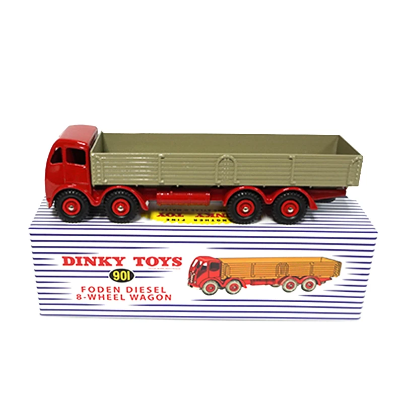 

dinky toys diecast 1:43 alloy truck model 901 atlas foden diesel 8-wheel wagon truck toy for collection model,children gift