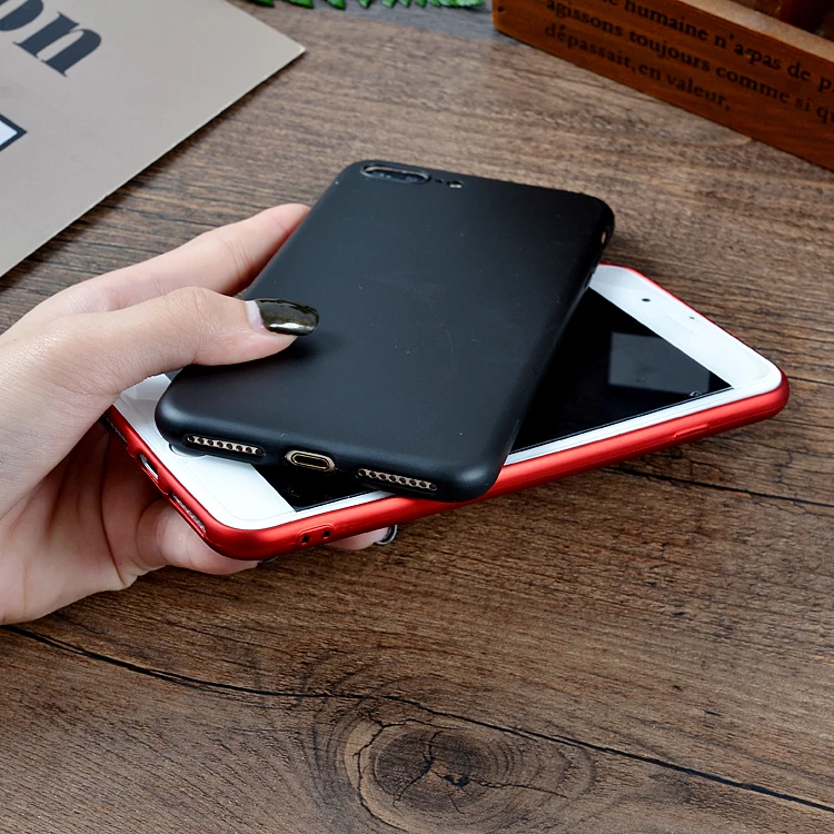 Мягкий ТПУ силиконовый чехол для iPhone 8 7 Plus роскошный китайский красный телефона