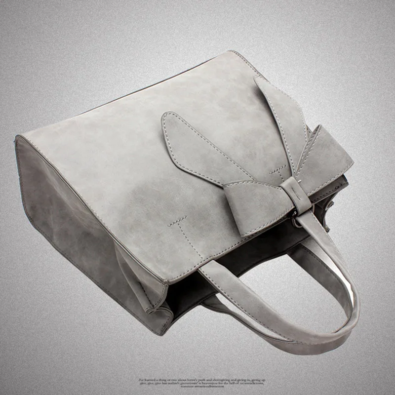 

New Style 1 Pcs Women Lady Shoulder Crossbody Bag Bowknot PU Leather Fashion For Money Mobile Phone