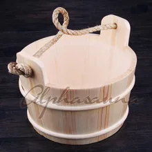 4L Sauna pail and ladle Red Cedar& Pine в сочетании со вставкой фабрики аксессуары для сауны, оптовик, сауны