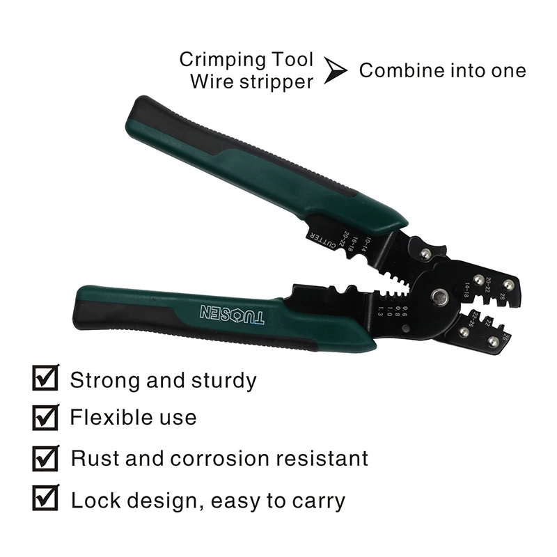

crimp electrical wire strippers stripper tool mini pliers cable cutters tools crimping plier stripping multitool function 14-26m