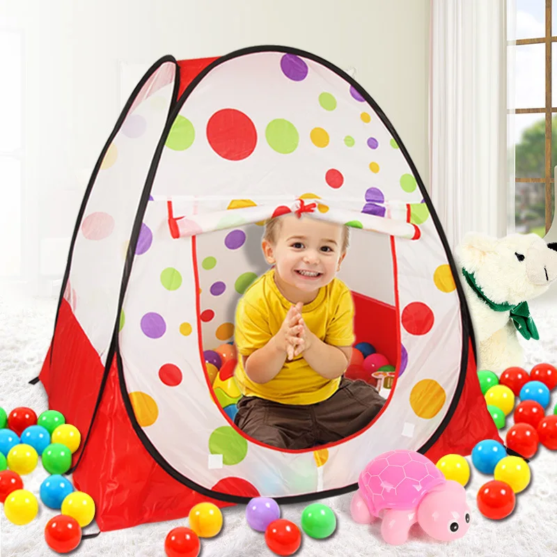 polka dot tent