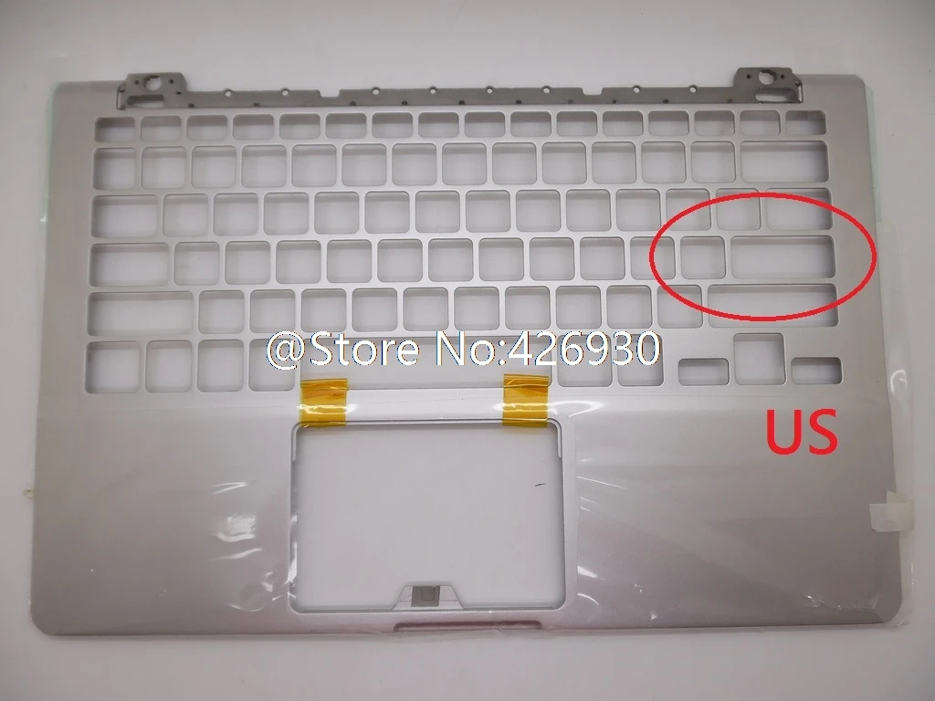 Подставка для ноутбука Samsung NP900X3C 900X3C US Layout LCD передняя панель без тачпада верхняя