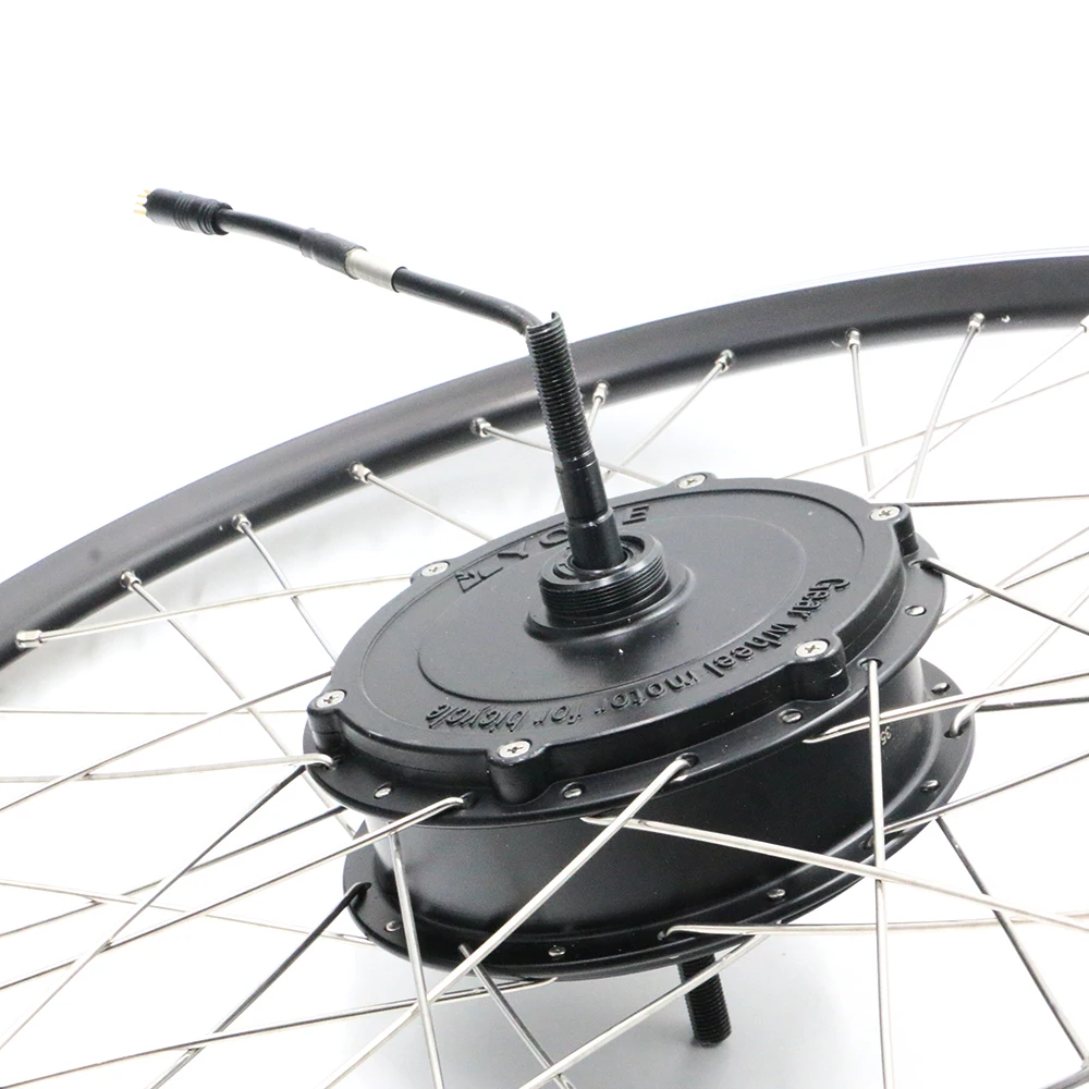 Top 48V 500W/1000W Electric Motor Rear Freewheel 6 7 Speed Cassette Flywheel Ebike Conversion Kit MTB BMX Parts Bicycle Accessories 4