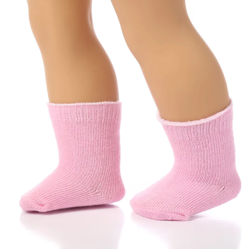 Happy Elfin 10 цветов кукольные носки кукла интимные Аксессуары Fit 43 см Baby New Born куклы