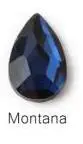 20 шт 10 цветов Стразы для дизайна ногтей размер, 5-10 мм для 3D дизайна ногтей Стразы удлиненные каплевидные стеклянные Красочные камни - Цвет: waterdrop dark blue