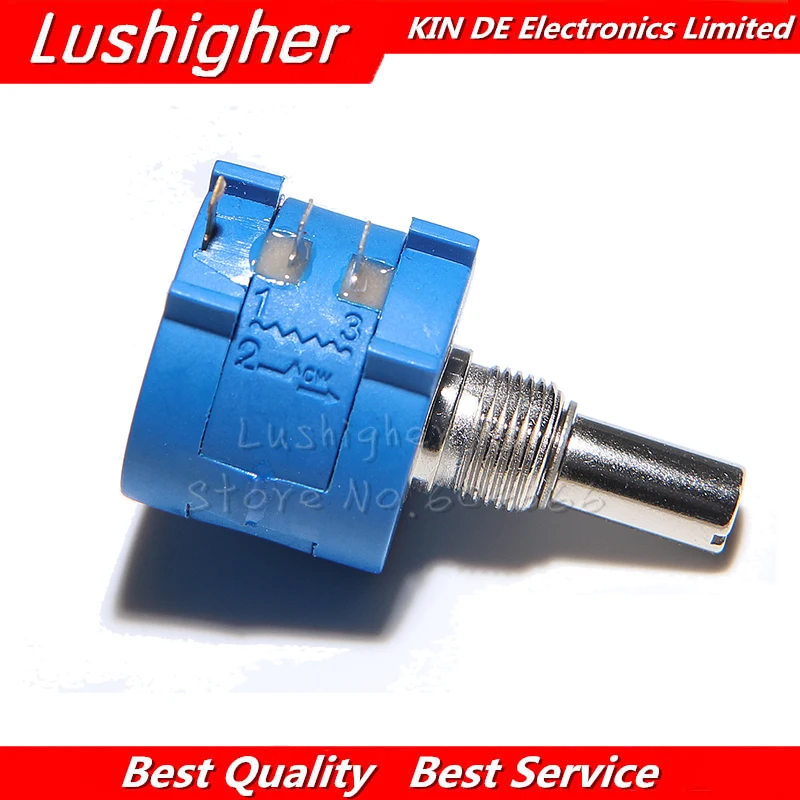 1pcs 3590S 1K 2K 5K 10K 20K 50K 100K Ohm Precision Potentiometer Adjustable Resistor 3590 102 103 502 103 203 503 104
