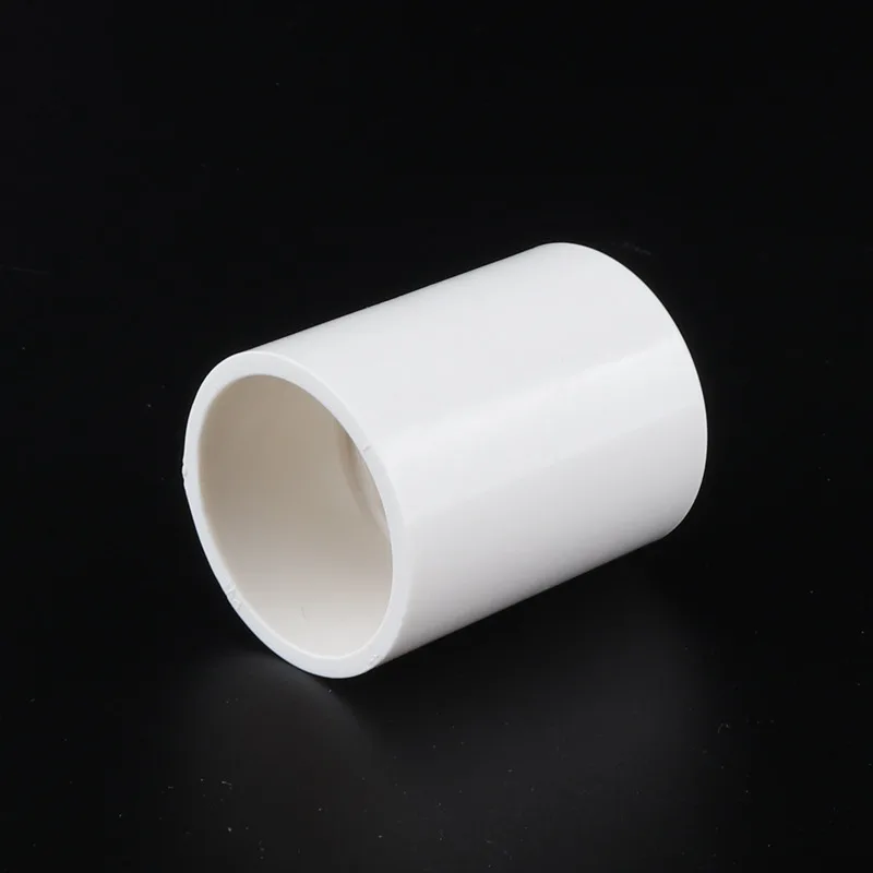 

25pcs Straight Connector 32mm Inner Diameter PVC Pipe Fittings Plastic Tube Coupling Socket for Water Supply Irrigation Aquarium