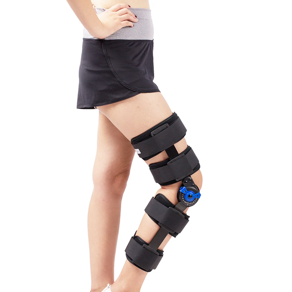 

Free Shipping Hinged Knee Brace Medical Knee Orthopedic Orthotics Knee Supports