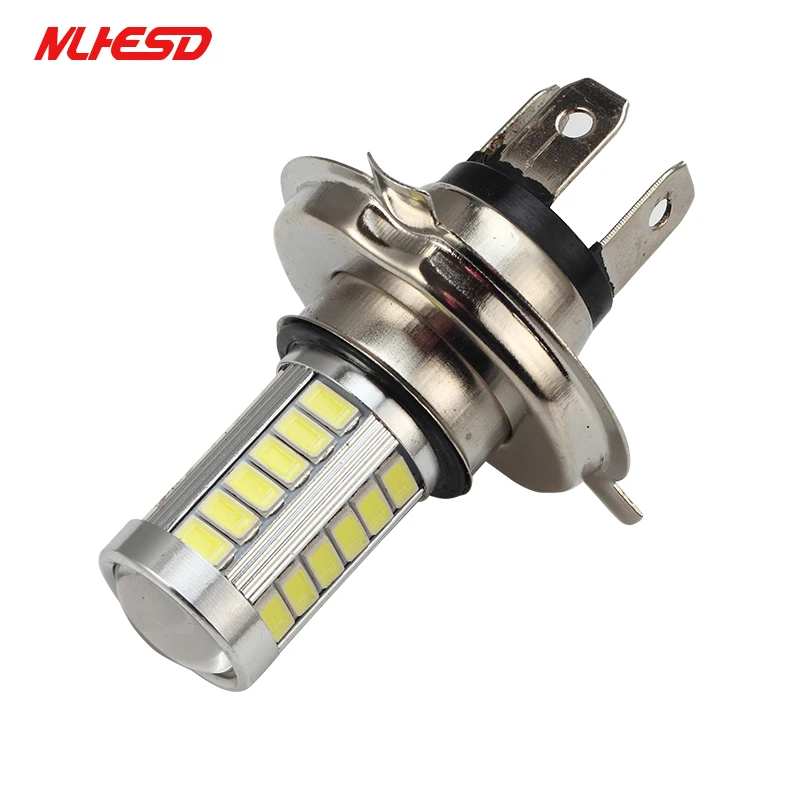 2x H4 H7 светодиодный 5630 33SMD 33 светодиодный автомобиля лампочка фары 12 V 800lm DRL дневные светофор вождения фары противотуманные свет Лидер продаж