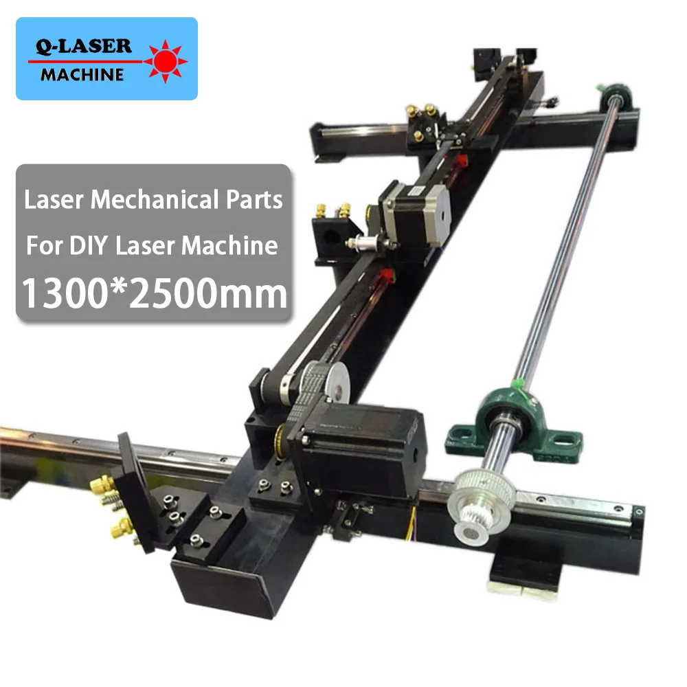 

Laser Mechanical Parts Set Kits Spare Parts 1300mm*2500mm Single Head for DIY 1325 CO2 Laser Engraving Cutting Machine