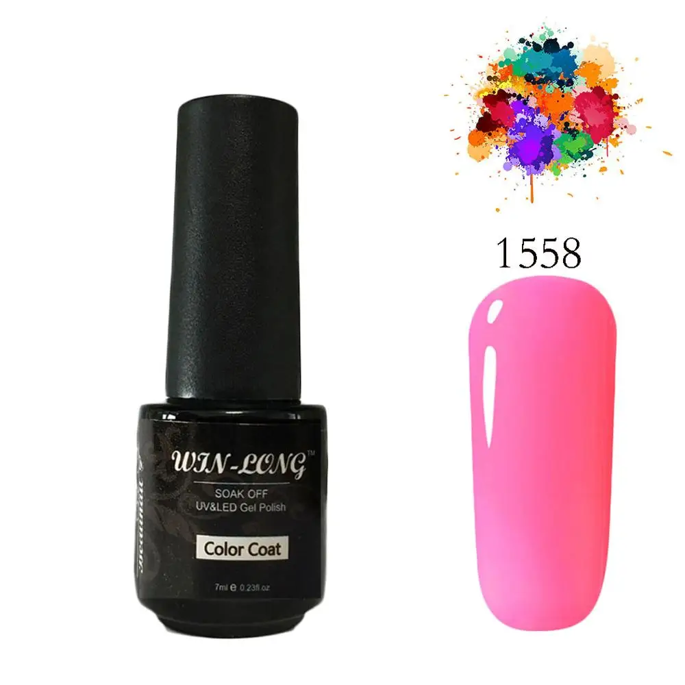 Праздник Soak Off ногтей Лаки Однотонная одежда 25 Цвета UV Гель лак для Long lasting
