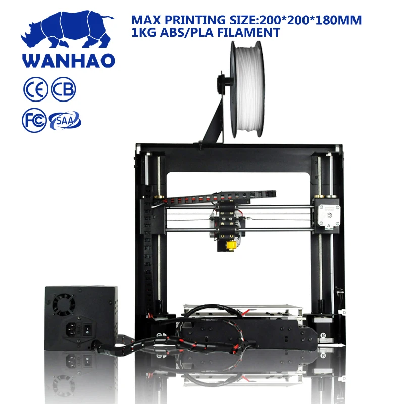 Комплект для 3D принтера Wanhao недорогой высококачественный Дубликатор I3 V2.1 (Prusa i3)