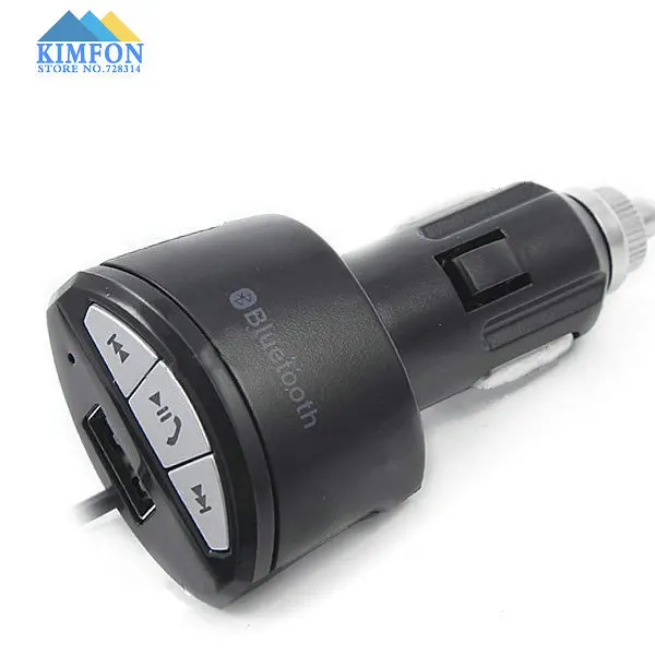 

DHL Fedex UPS 100 PCS/lot Bluetooth Stereo Audio Music Receiver Adapter 3.5mm AUX AUTO with USB Charger and Cigarette Lighter