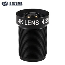 4K LENS 4 35MM Lens With Custom Logo 1 2 3 Inch 10MP IR 72D NON