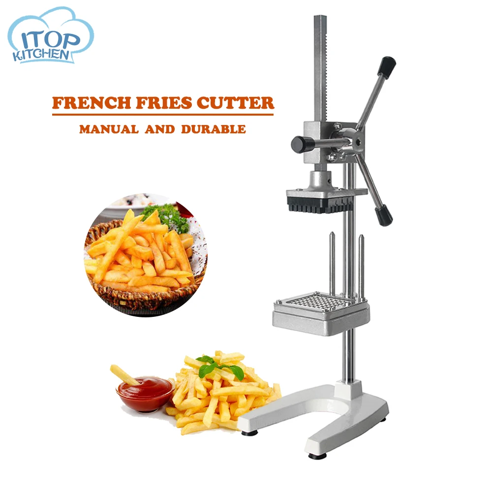  Manual Fries Machine Potato Cutting Machine Vertical Multi-blade Cutter Vegetable Chipper Commercia - 32983987575