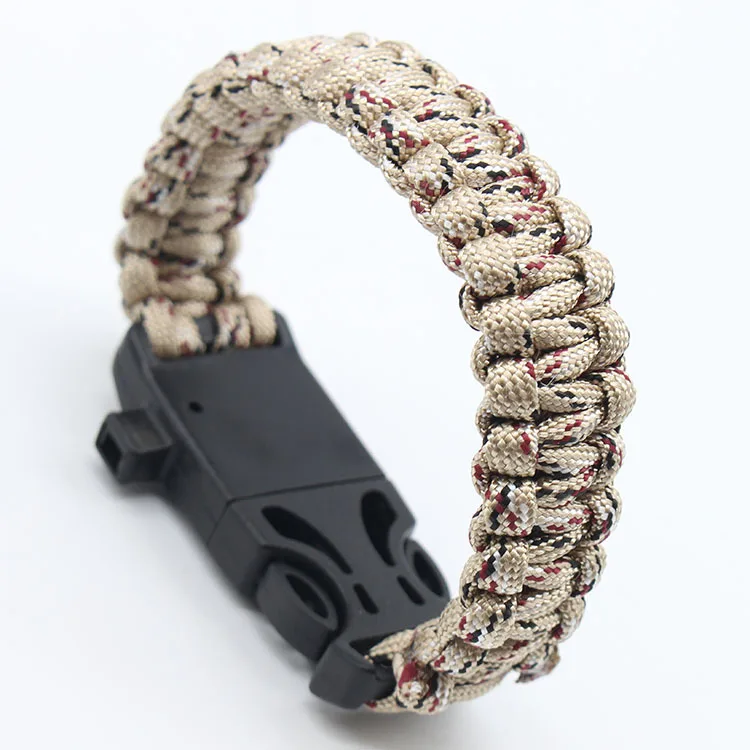 Многофункциональный тактический паракордовый браслет для выживания спасательный веревочный светильник скалолазание Подвеска из Паракорда шнур Открытый Инструменты для мужчин и женщин
