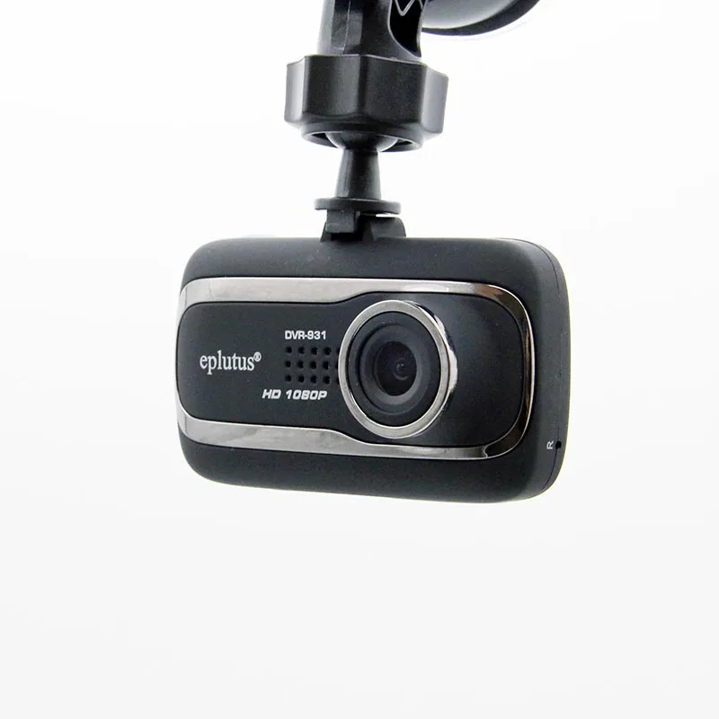 Компактный автомобильный видеорегистратор Eplutus DVR-931 c угол обзора 120 градусов 2" экран 3мп камера - Название цвета: Черный