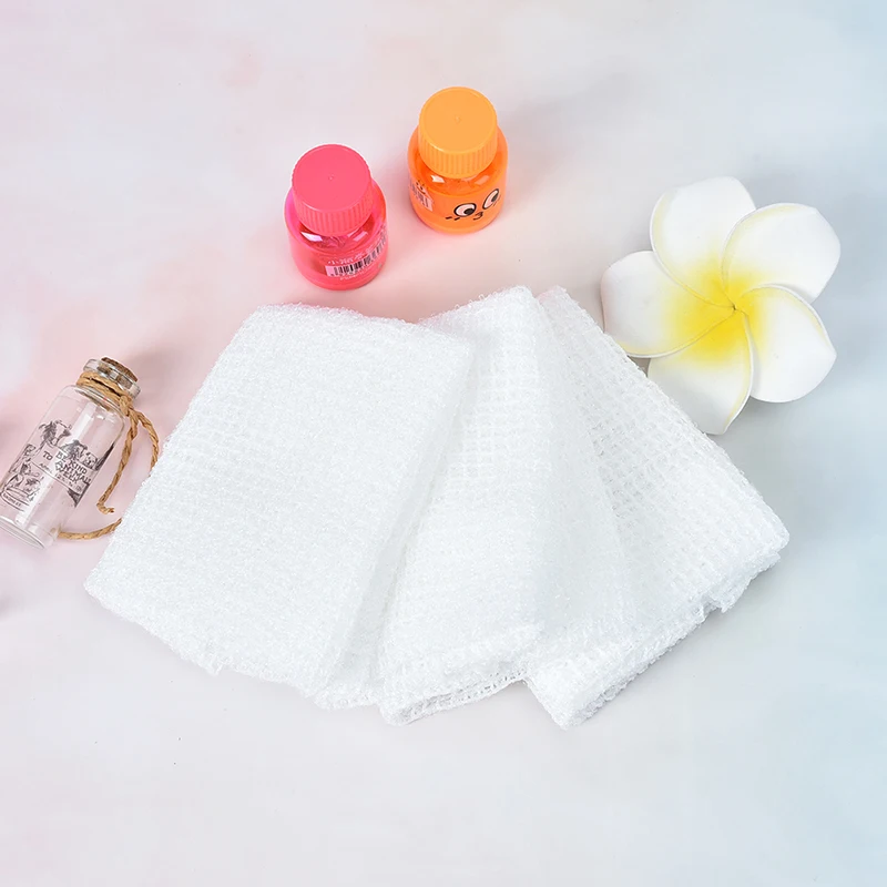 Body Washing Clean Exfoliate Puff Scrubbing Towel Cloth 1PC Disposable
