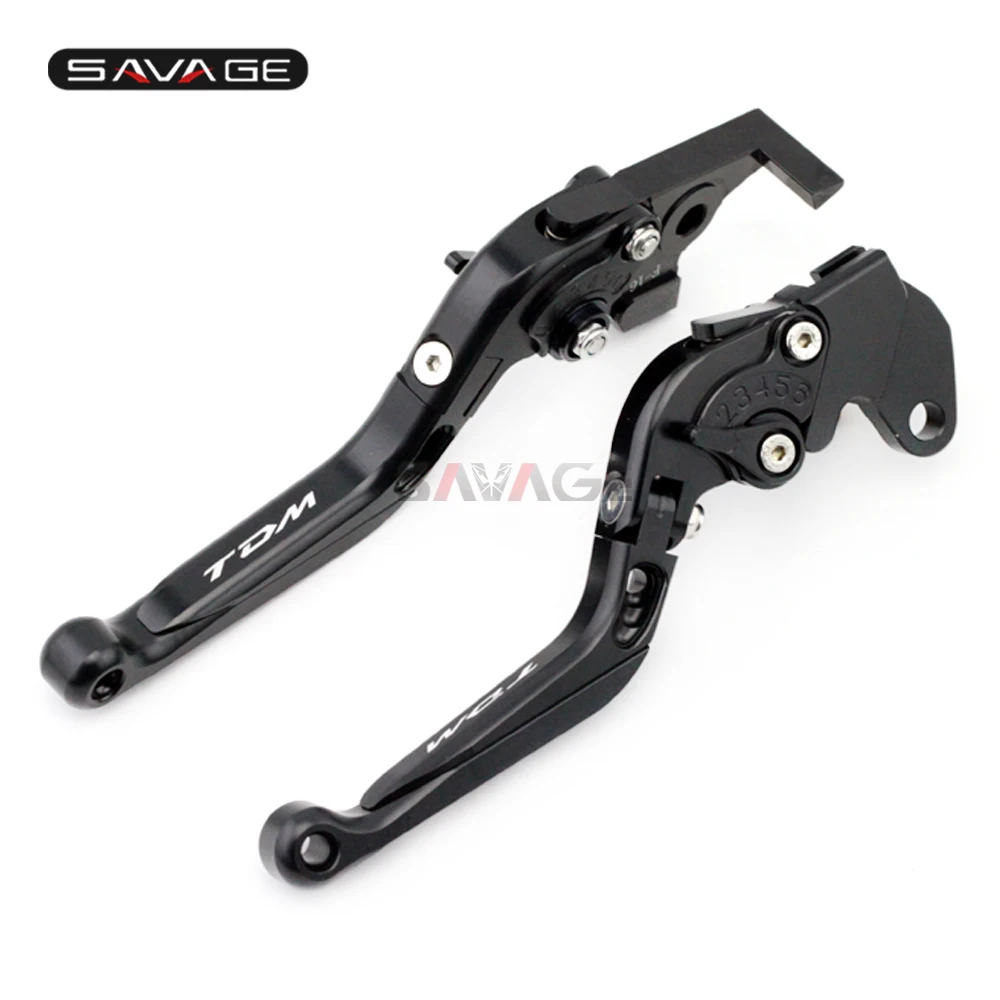 

Brake Clutch Lever For YAMAHA TDM 900 TDM900/A 2004-2015 Motorcycle Accessories Adjustable Folding Extendable logo TDM