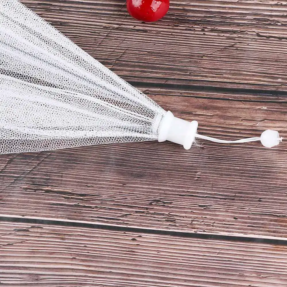 Household Anti Mosquito Fly Resistant Lace Net Foldable Umbrella Food Cover Net Home Outside Picnic Food Protector 1 PC food cover