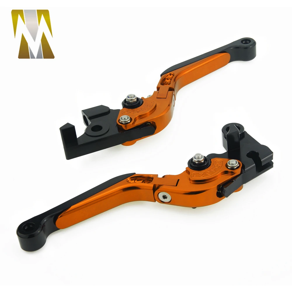 For Yamaha MT07 MT09 FZ1 FZ6 FAZER FZ6R XJ6 DIVERSION Folding Extendable Adjustable Brakes Clutch Levers CNC Aluminum (7)
