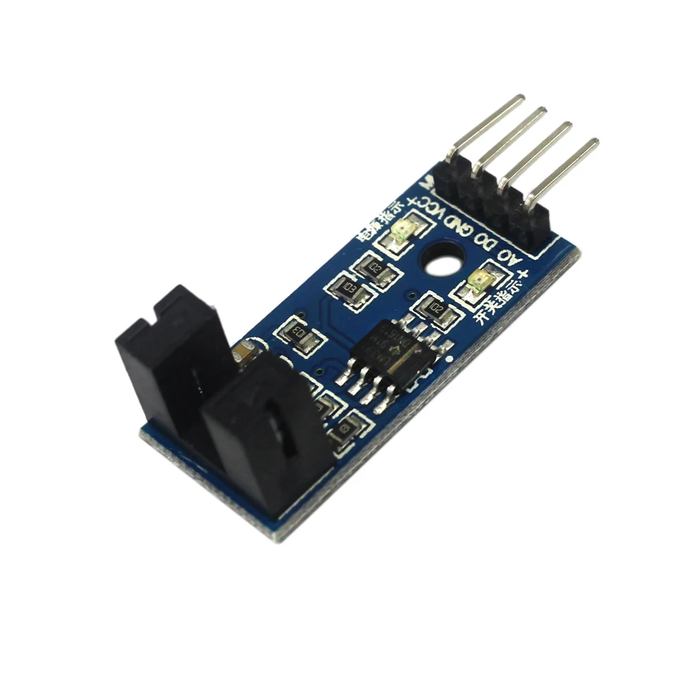 

Speed Sensor Module Tacho Sensor Slot-type Optocoupler Tacho-generator Counter Module for arduino Diy Kit