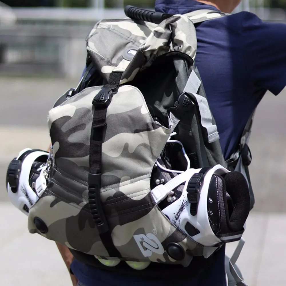Inline Skates Backpack Bag Roller Skates Shoes Backpack Bag Rollerblade Backpack Bag Adult knapsack shoulder bag