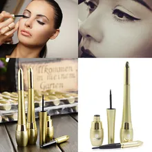 Карандаш для глаз Водонепроницаемый Макияж Красота Черная Подводка для глаз жидкая подводка для глаз Карандаш косметический delicador ojos Профессиональный ojos