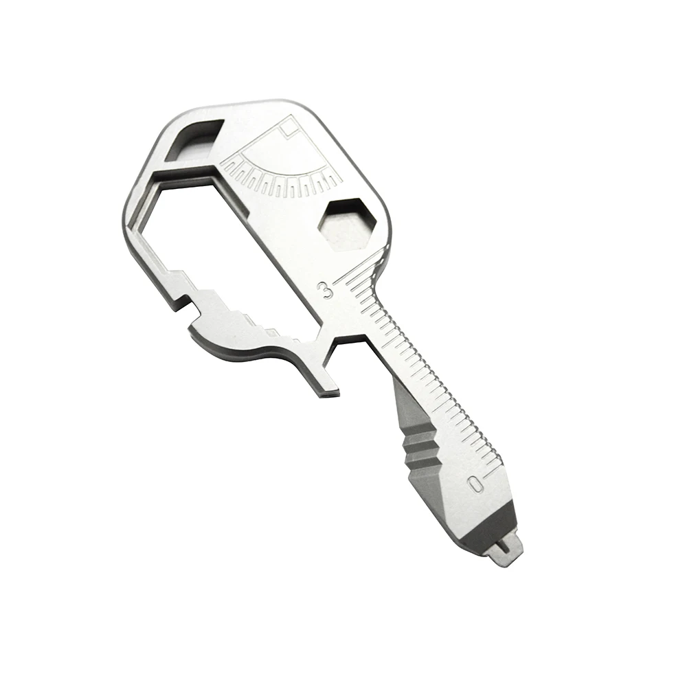 

24-in-1 Keychain Multi-function portable Key Tool Versatile Outdoor Mini Screwdriver Bottle Opener Outdoor Camping Home Repair