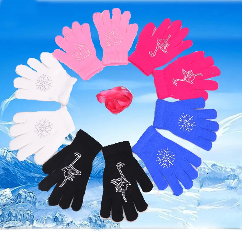 

Перчатки для фигурного катания для детей теплые перчатки для катания на коньках бесплатная доставка горячая распродажа