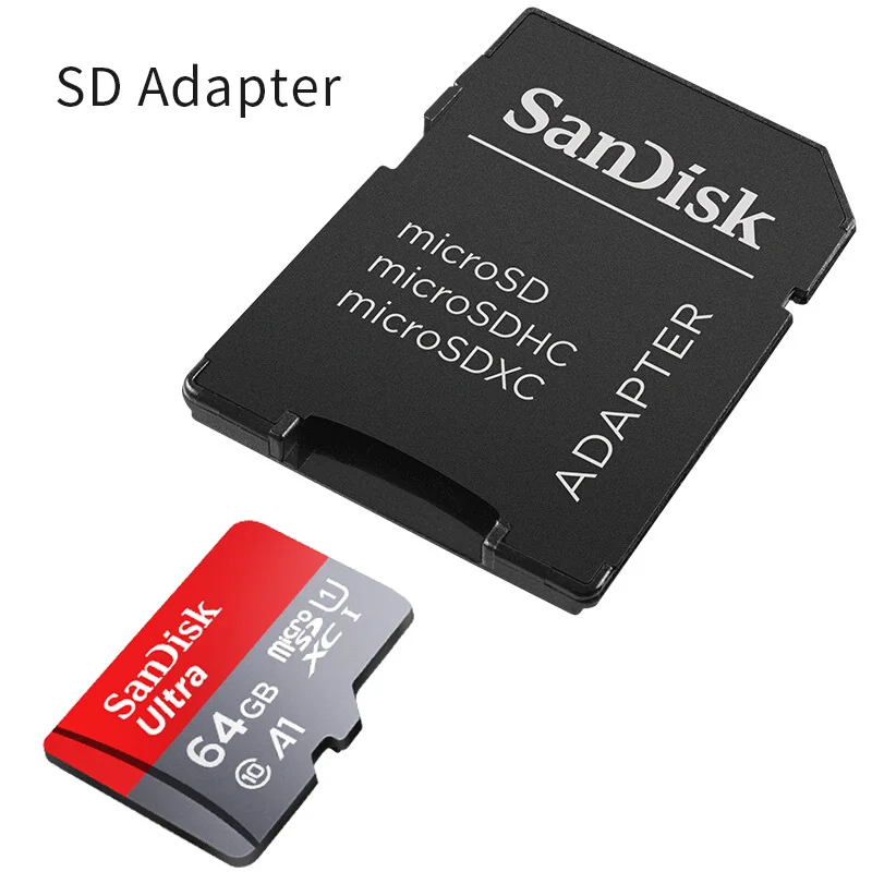 Sandisk Microsd Мини карта памяти TF читатель Micro SD карты памяти адаптер конвертер новая горячая распродажа 20 шт./лот