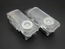 2 pcs 3d HD led logo car door shadow projector light for VW Passat 2000–2010 VW Phaeton 2005—2012